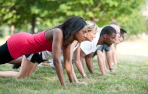 Bootcamp fitness outdoor
